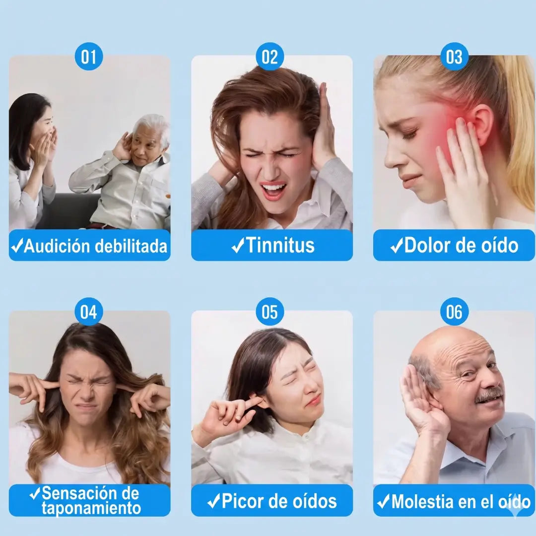 Parches Herbales de Confort Auditivo