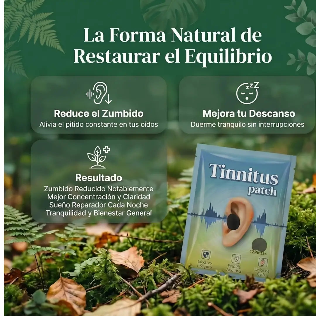 Parches Herbales de Confort Auditivo
